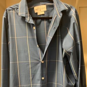 Mizzen + Main XL Leeward Long Sleeve Dress Shirt